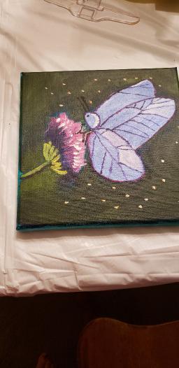 Butterfly painting 