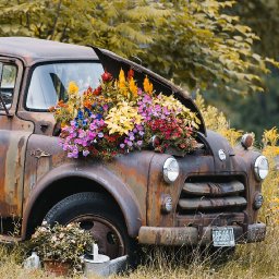 Vintage Rusted Truck 