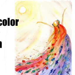 Watercolor Live Stream Class How to paint a Fall Fairy | TheArtSherpa