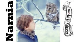 Boy and owl Talking in Snow Acrylic Painting Tutorial Narnia inspired | TheArtSherpa