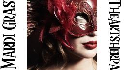 Romantic Mardi Gras Mask Step by Step Acrylic Tutorial | TheArtSherpa