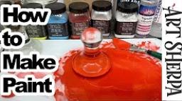 LIVE  HOW TO MAKE WATERCOLOR PAINT for beginners step by step at Home