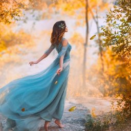 GIRL IN BLUE DRESS 2 Beginners Learn to paint Acrylic Tutorial Step by Step