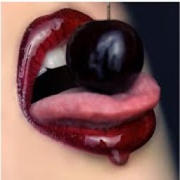 Patron Cherry lips Beginners Learn to paint Acrylic Tutorial Step by Step PART 2