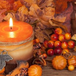PUMPKIN SPICE CANDLE  Beginners Learn to paint Acrylic Tutorial Step by Step
