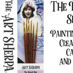 Art Sherpa Detail Brushes  How to create Strokes brush Cleaning and Care