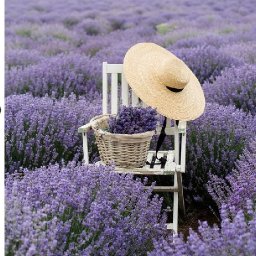 Lavender Chair and Hat  Beginners Learn to paint Acrylic Tutorial Step by Step
