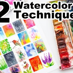 32 Watercolor Techniques You can DO today!  | The Art Sherpa