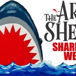 NEWS!! BIG TOOTHY NEWS !! Sherpa Shark Art Week for #Sharkweek2017