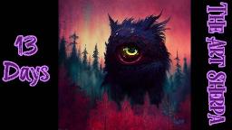 Monster Fairytale Fantasy ‍♀️ 13 Days of Halloween  Acrylic painting Tutorial Step by Step