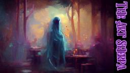 The Ghostly Haunting 😈🧙‍♀️🕷 13 Days of Halloween  Acrylic painting Tutorial Step by Step