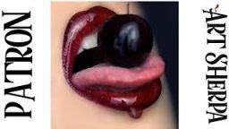 Patron Only Cherry Lips (Links on your dashboard)