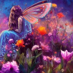 Fairy in Flowers Fantasy Art 🦋🌺🌟 How to paint acrylics for beginners: A step-by-step tutorial