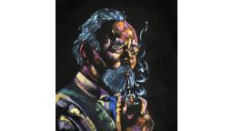How to paint a Expressive Mans portrait in acrylic #12 About Face