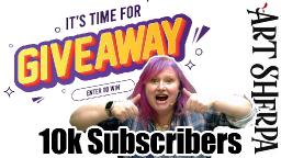 10,000 Subscribers THANK YOU Giveaway Q and A !! 3 Full line and Wash kits | The Art Sherpa