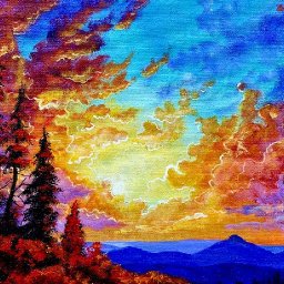 That Sunset You Loved: Here's How to Paint It  Acrylic Paint Night at Home