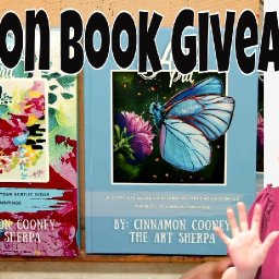 Patron ONLY Acrylic April Signed book Giveway 