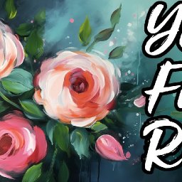 THE EASY ROSE  This is my No-Fail Acrylic Rose  LIVE STREAM CLASS  Step by step