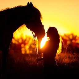 How to Draw and Paint A horse and girl At Sunset 🎨  EASY acrylics for beginners: Paint Night at Home
