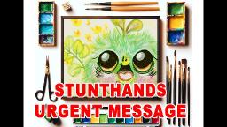 URGENT Message from Stunthands & Bonus Lesson - Capture your Sprit Creature in Watercolor and Pencil