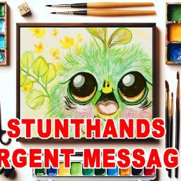 URGENT Message from Stunthands & Bonus Lesson - Capture your Sprit Creature in Watercolor and Pencil