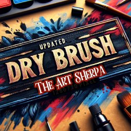 How to do  Dry Brushing: Acrylic Techniques Live Class