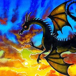 I Draw and paint a Dragon 🌟🎨 How to paint acrylics for beginners: Paint Night at Home