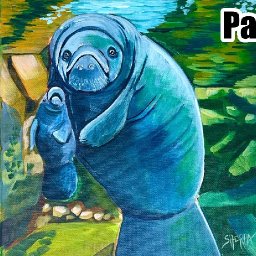 Mama Manatee PATRON 🌟🎨 PART 2 : Paint Night at Home