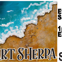 The Art Sherpa Show / Wave On the Beach 