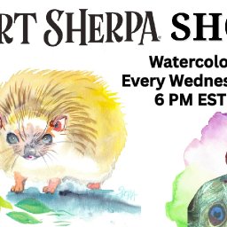The Art Sherpa Show, Hedgehog and Roses