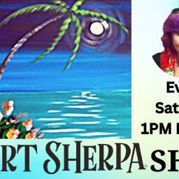 The Art Sherpa Show / Meditation Tropical Seascape