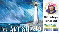 The Art Sherpa Show / Lighthouse In A Storm