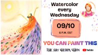 The Art Sherpa Show, Watercolor / Fall Fairy