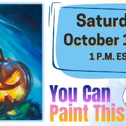 The Art Sherpa Show | Spooky Pumpkin in Grass | Easy Beginner Acrylic
