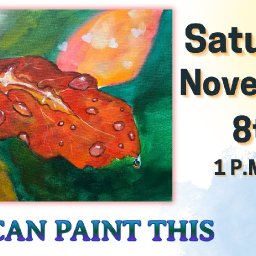  The Art Sherpa Show - Water drops On A Fall Leaf