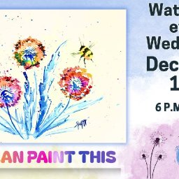 The Art Sherpa Show | Dandelion Flower and Bee