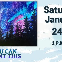 The Art Sherpa Show | Aurora Borealis Landscape | Easy Beginner Acrylic