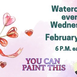 The Art Sherpa Show |  Heart Candy Lollypop | Watercolor for Beginners