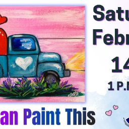 The Art Sherpa Show | Vintage Truck With Hearts | Easy Beginner Acrylic