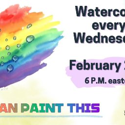 The Art Sherpa Show |  Realistic Water drops on Rainbow | Watercolor for Beginners