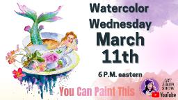 How to Paint Mermaid | Watercolor for Beginners