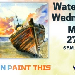 Old Boat in the Sand | Watercolor for Beginners Line and Wash