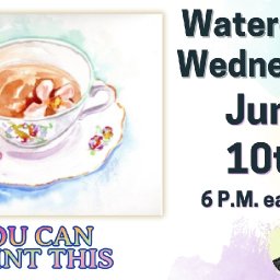 Teacup and Flowers | Easy Beginner Watercolor
