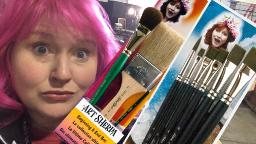 Brushes LIVE Q and A and Hart Mail !!! The Art Sherpa  Sunday Funday