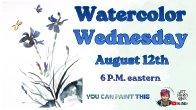 Zen Iris Flowers | Easy Beginner Watercolor