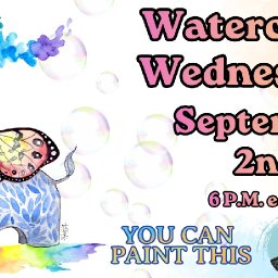 Cute Baby Elephant | Easy Beginner Watercolor