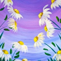 EASY Spring Flowers Acrylic Painting on Canvas for Beginners #lovespringart2017