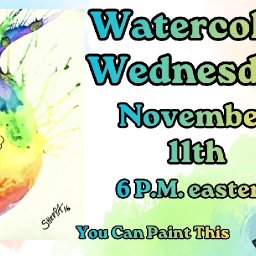 🐠Easy Rainbow Fish | Easy Beginner Watercolor🐟