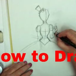 How to Draw in the Steampunk girl for Beginners