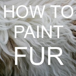 How to paint FUR Acrylic tutorial #bigartquest #18